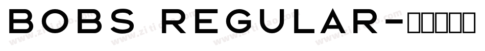 Bobs Regular字体转换
